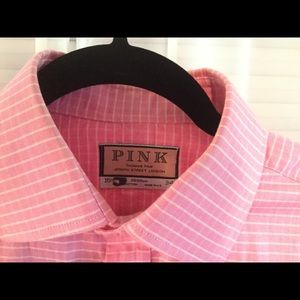 Pink men’s dress shirt
